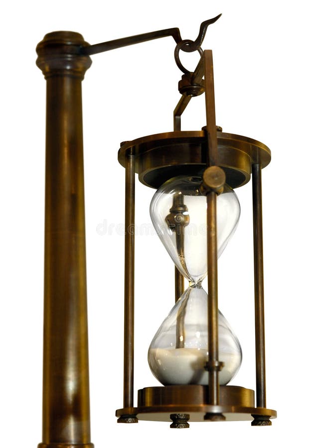 Reloj de arena antiguo imagen de archivo. Imagen de metal 13351965