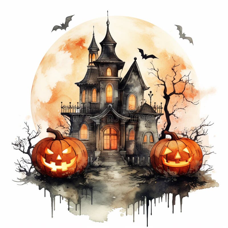 Relva de halloween ilustração do vetor