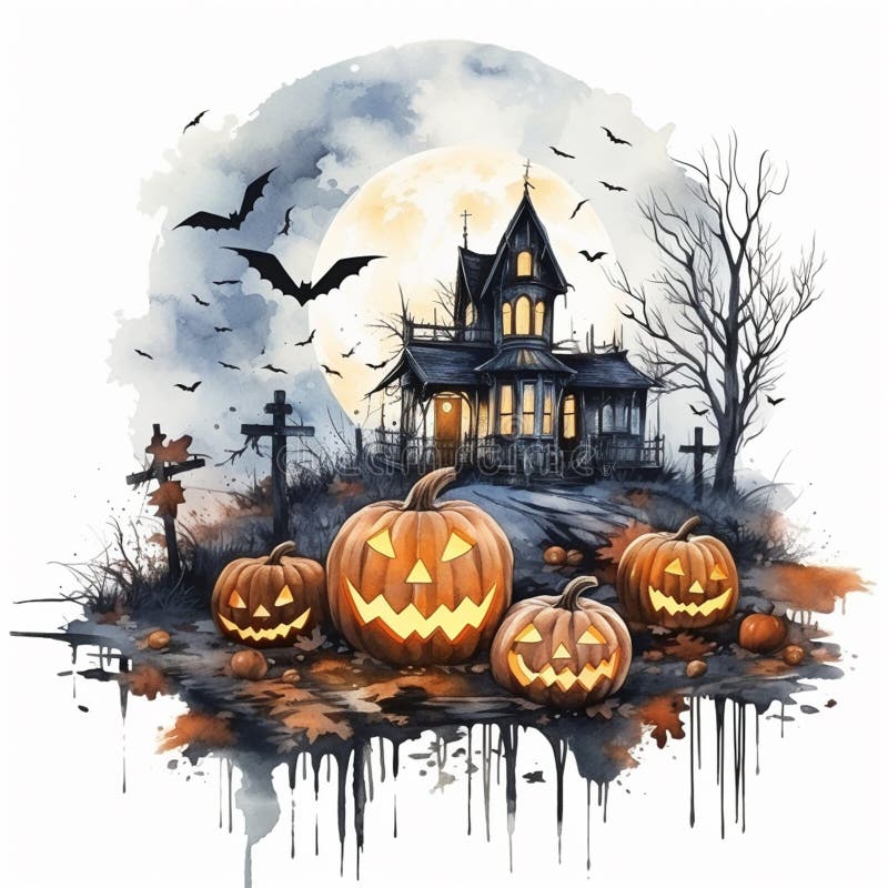 Relva de halloween ilustração do vetor