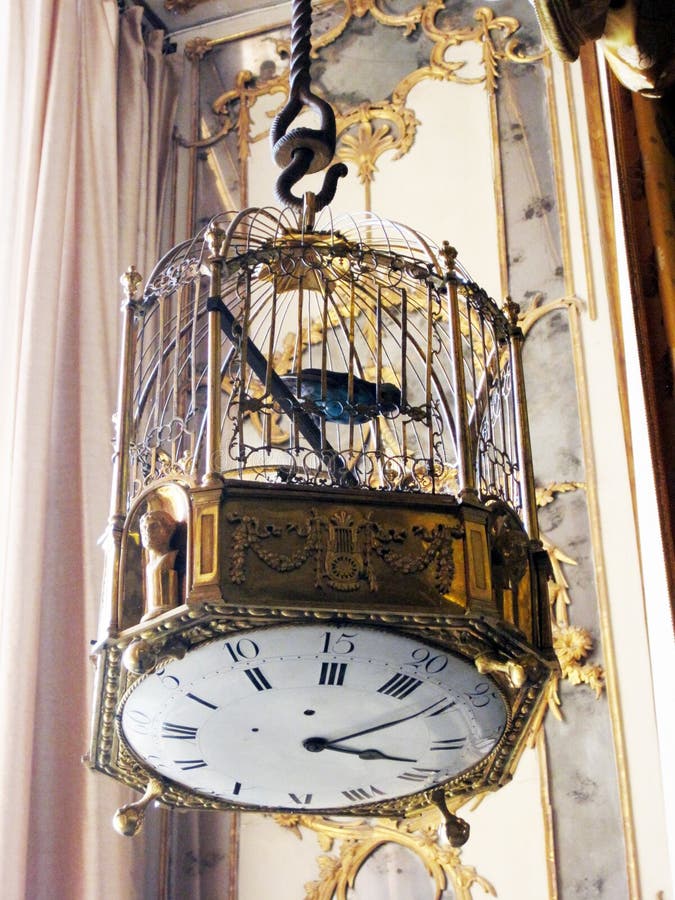 Relógio da gaiola de pássaro