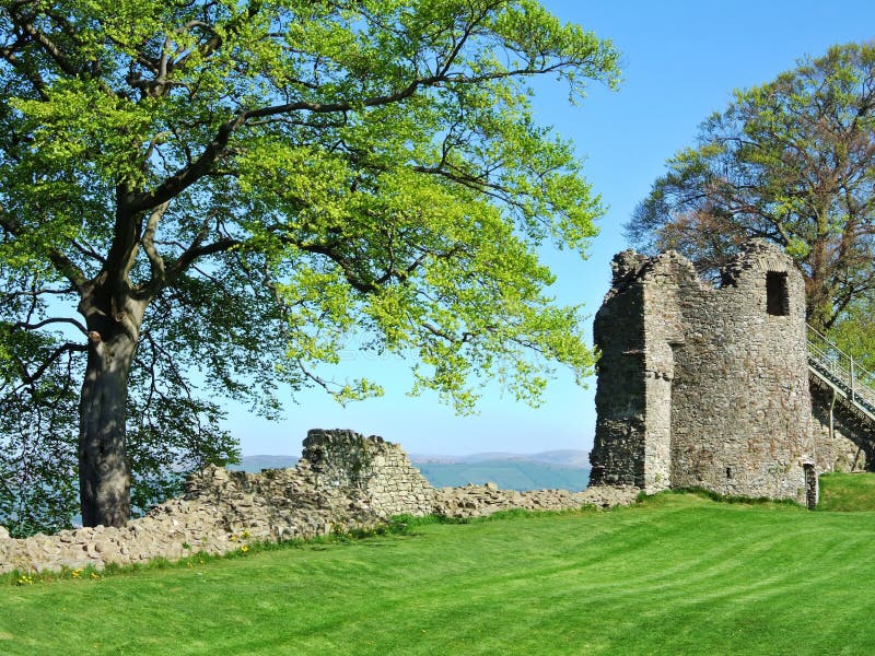 Remains of Kendal castle