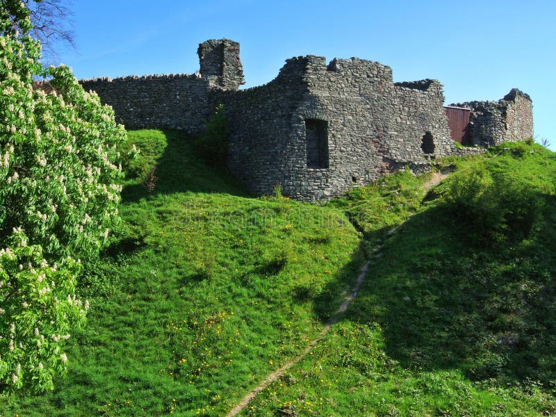 Remains of Kendal castle