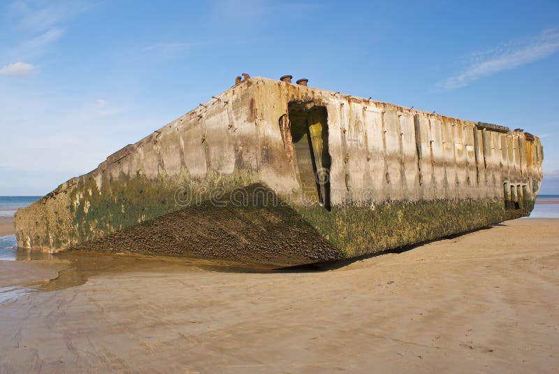 Remains of Mulberry Harbour