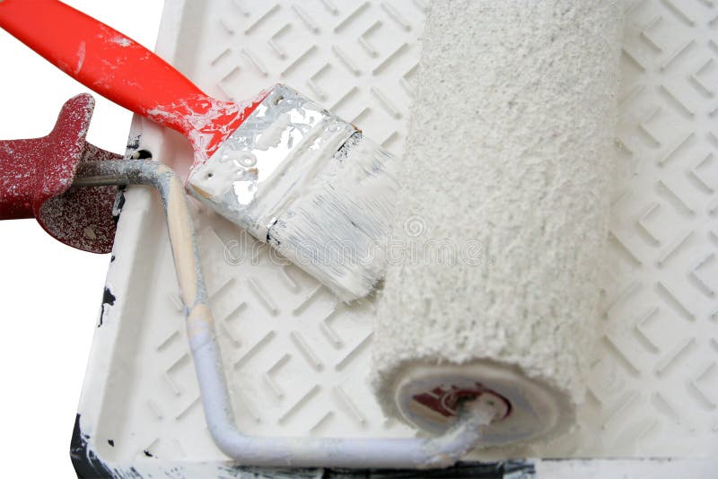 Paint brush stock photo. Image of construction, contractor 580738