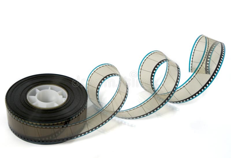 Remorque de film démêlant la remorque photos stock Remorque de film démêlant la remorque photos stock