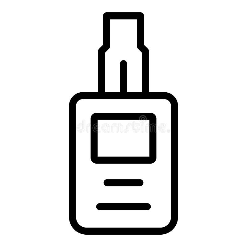 Remote Control Car Alarm Icon Outline Vector. Auto System Stock Vector