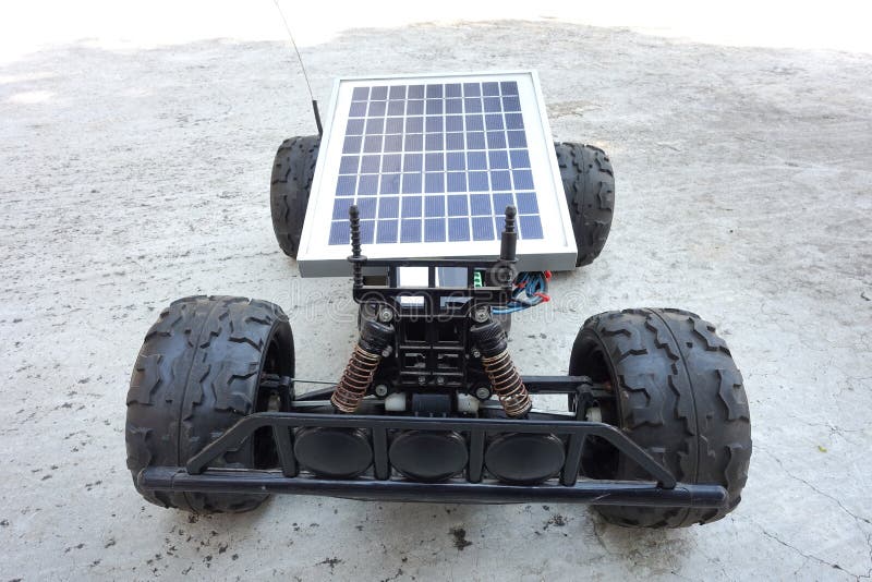 Remote Control Vehicles, Prototypes of Solar Energy Editorial Image
