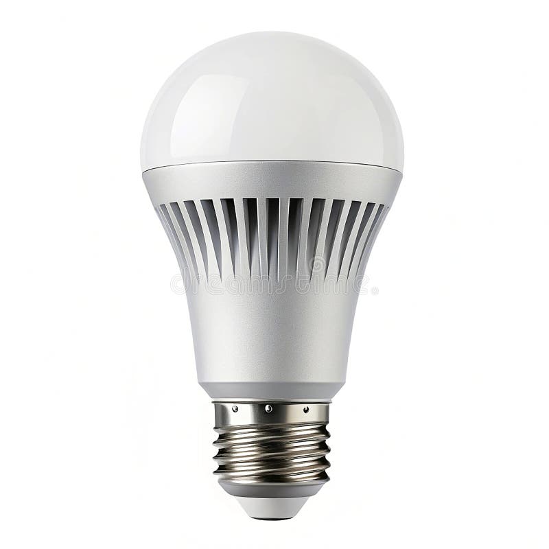 Remote controlled smart bulb with app connectivity vector illustration