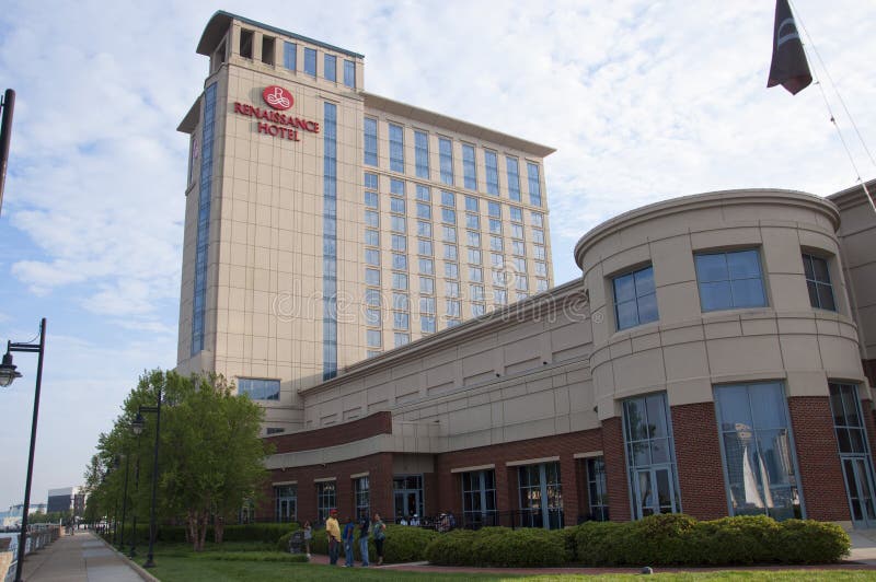 Renaissance Hotel, Portsmouth, Virginia royalty free stock photography