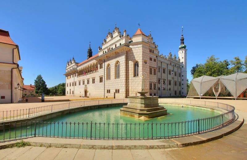 Renaissance Litomysl castle in Czech Republic