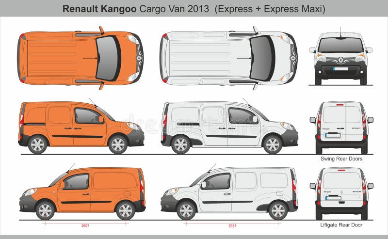 Renault Kangoo dimensions, boot space and electrification