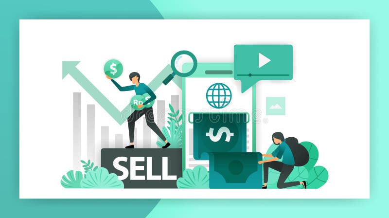 Renda i soldi in linea Profitti contare mobili di aumento nell'affare, investimento vendendo le parti e facendo un affare Illustr illustrazione vettoriale Renda i soldi in linea Profitti contare mobili di aumento nell'affare, investimento vendendo le parti e facendo un affare Illustr illustrazione vettoriale