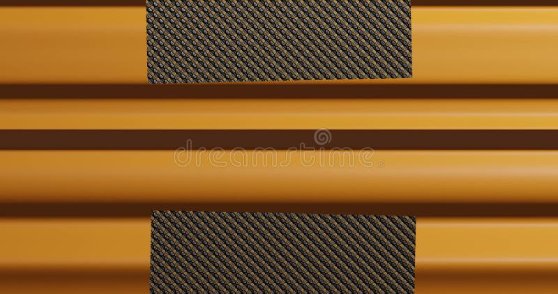 Render with abstract yellow psychedelic background royalty free illustration