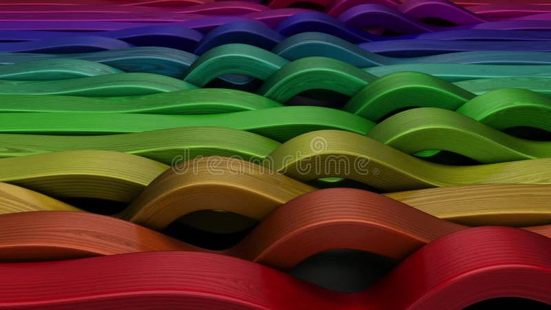 3D Geometric Abstract Background royalty free illustration