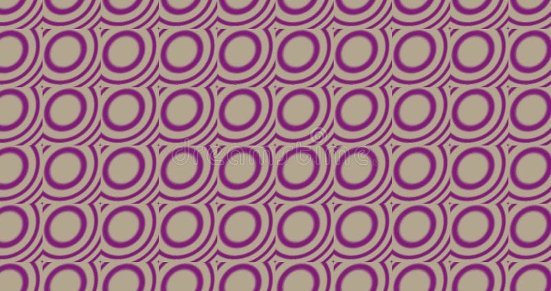 Render with psychedelic background with pink gray circles royalty free illustration