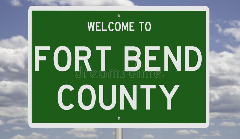 Road sign for Forth Bend County