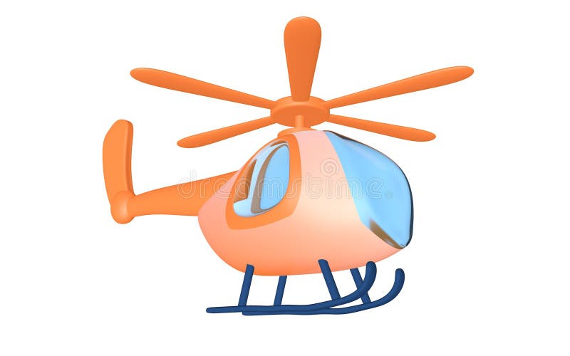 Jogo educativo de colorir engraçado por números com helicóptero de desenho animado para crianças