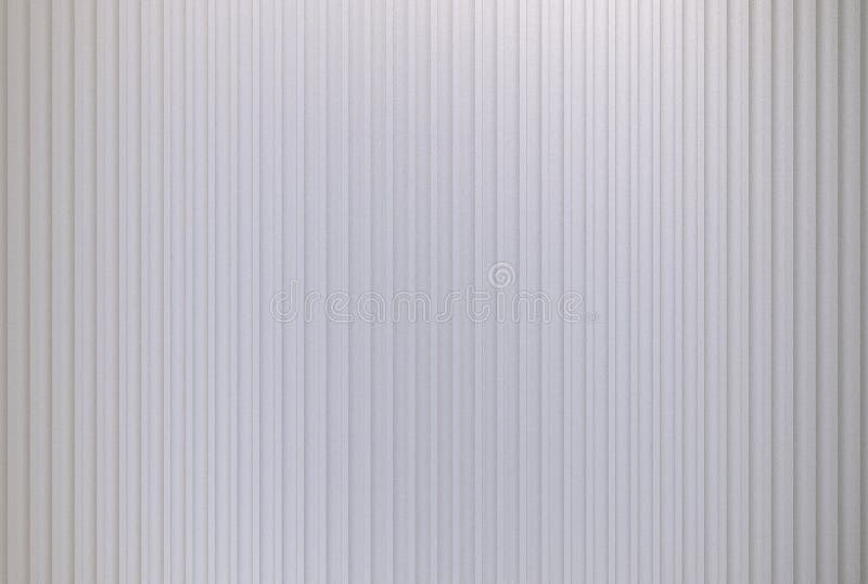 Renderização 3d. texto vazio do painel vertical prateado ou do projeto da parede do contentor. ilustração stock