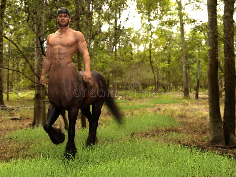 A portrait of the male centaur, a pinup male centaur posing with action. A mesomorph Centaur. A portrait of the male centaur, a pinup male centaur posing with action. A mesomorph Centaur