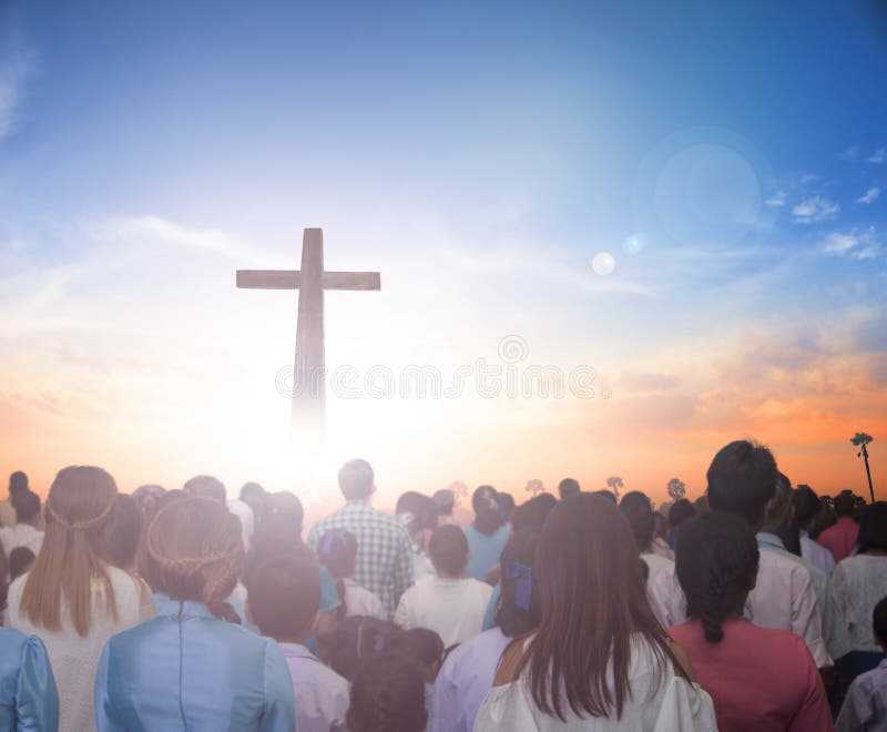 Rendez l'éloge chrétienne Jésus de š de ¼ de Conceptï maintenant rené dans le concept de jour de Pâques pendant la vie de sagesse image stock Rendez l'éloge chrétienne Jésus de š de ¼ de Conceptï maintenant rené dans le concept de jour de Pâques pendant la vie de sagesse image stock