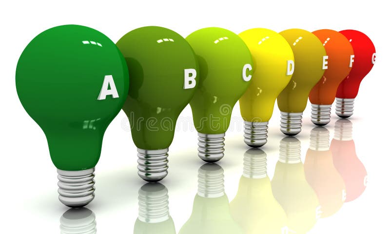 Efficienza energetica royalty illustrazione gratis