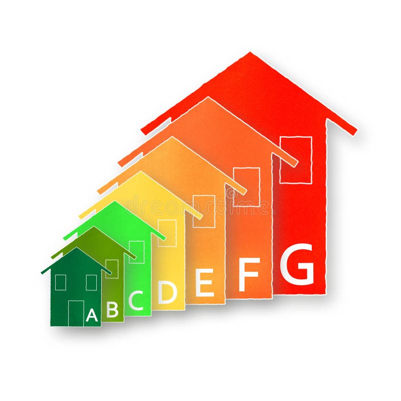 Rendimento energetico illustrazione vettoriale