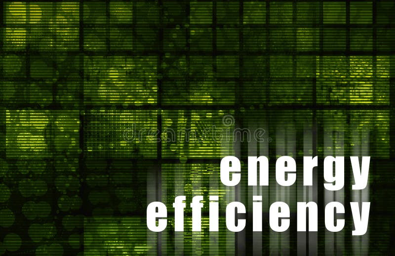 Efficienza Energetica illustrazione vettoriale