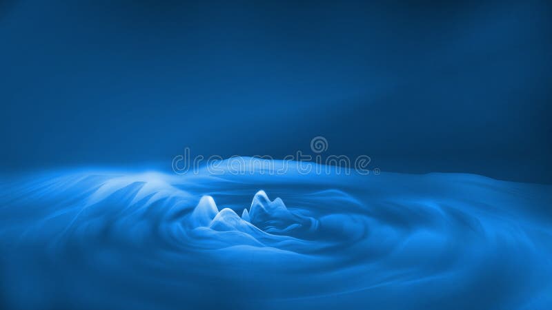 rendição 3D da ondinha abstrata das ondas do quadro do fio dos dados digitais Conceito para o visualização grande dos dados, apre ilustração royalty free rendição 3D da ondinha abstrata das ondas do quadro do fio dos dados digitais Conceito para o visualização grande dos dados, apre ilustração royalty free