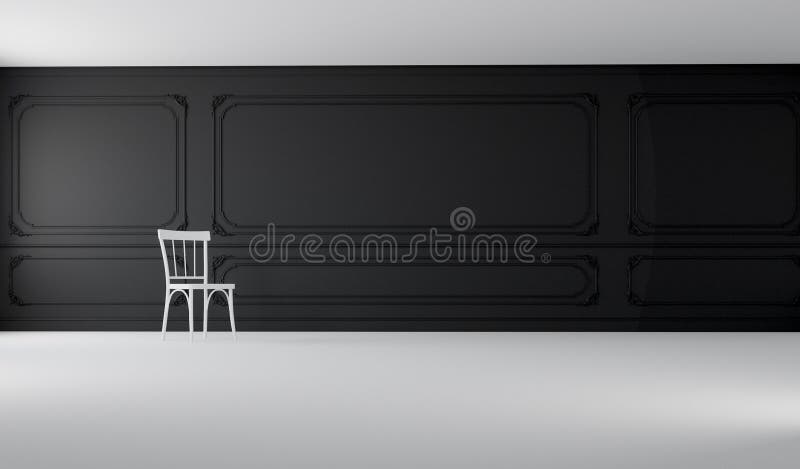 Rendição vida/3D clássica & moderna ilustração do vetor