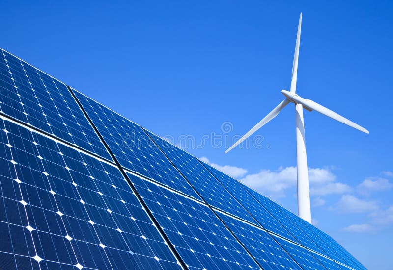 Renewable Energy royalty free stock photos