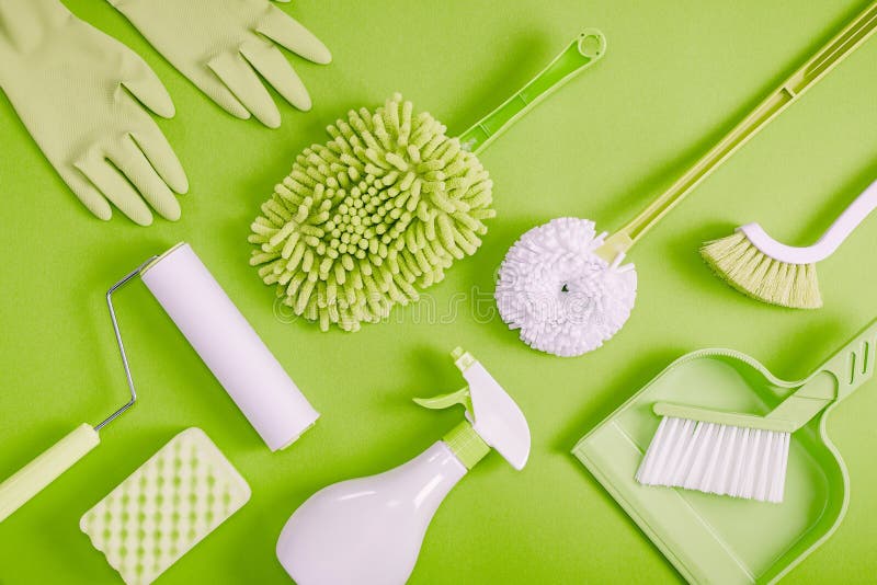 Cleaning tools background.housecleaning.product. Cleaning tools background.housecleaning.product.