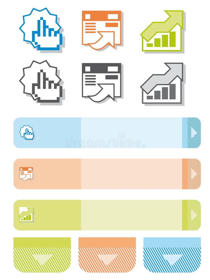 rengöringsduk för formgivareelementdiagram vektor illustrationer rengöringsduk för formgivareelementdiagram vektor illustrationer