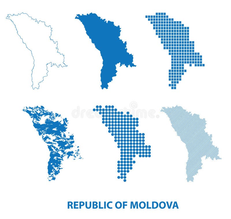 Moldávia Vector Giz Desenho Mapa Isolado Sobre Fundo Branco Stock Vector by  ©sasquatch_anet 187669294