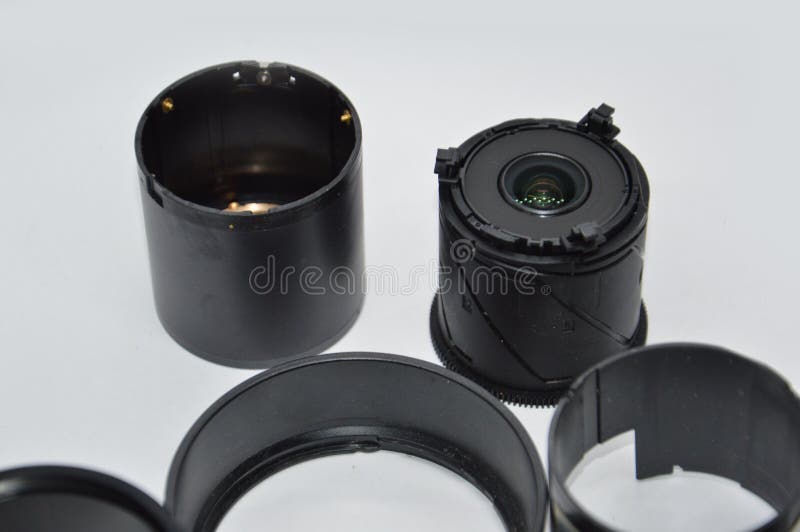 Repair and Disassembly of a Digital Camera Stock Photo Image of