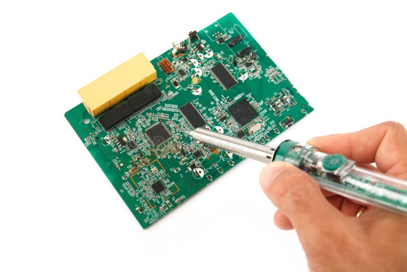 Repair of Electronic Devices Stock Image Image of instrument, chip