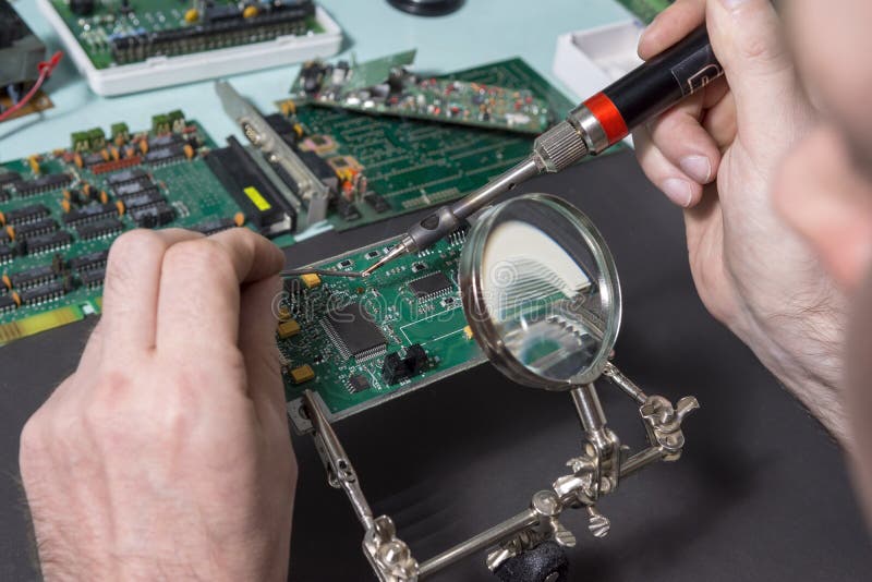 Repair of Electronic Devices in the Recycling of Electronic