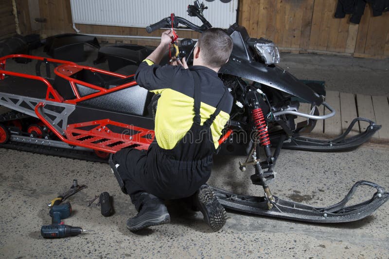 Repair and Maintenance of Snowmobiles. Maintenance of Motor Vehicles