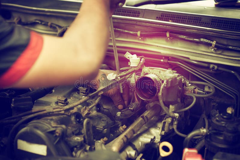 Repair piston engine stock photo. Image of component 93080932