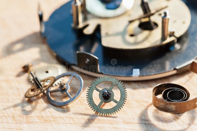 Repair of watches royalty free stock image