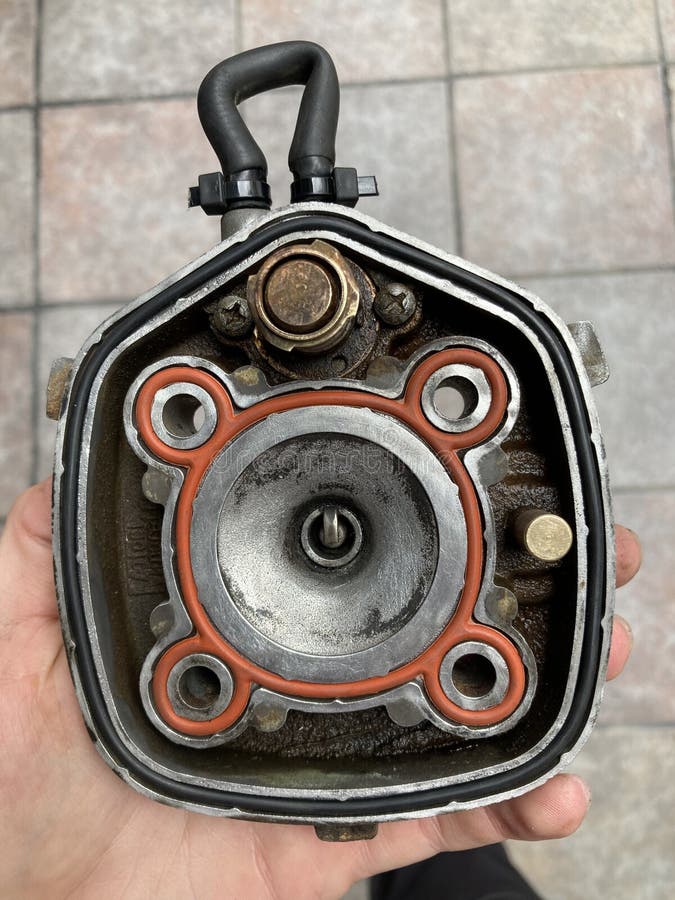 Scooter Carburetor stock photo. Image of repaired, metal 238183444