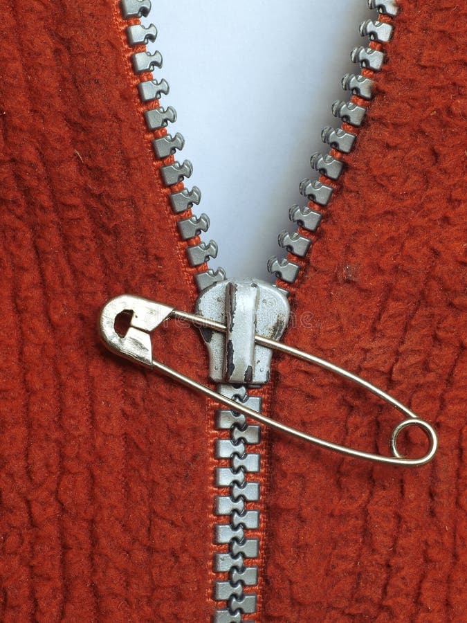 Repaired zipper 2 stock image. Image of detail, macro 156310889