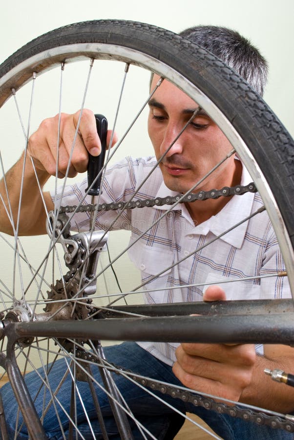 Repairing bike