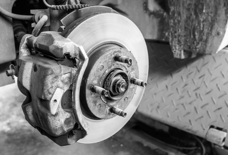 Repairing brakes car stock photo. Image of repairing 45403088