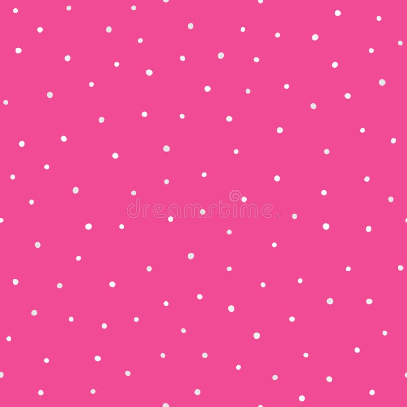 Repeated Round Spots. Seamless Pattern with Irregular Polka Dots Stock ...