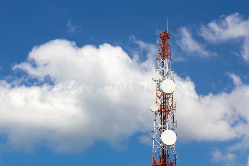 Repeater stations stock image. Image of receive, data 30570015