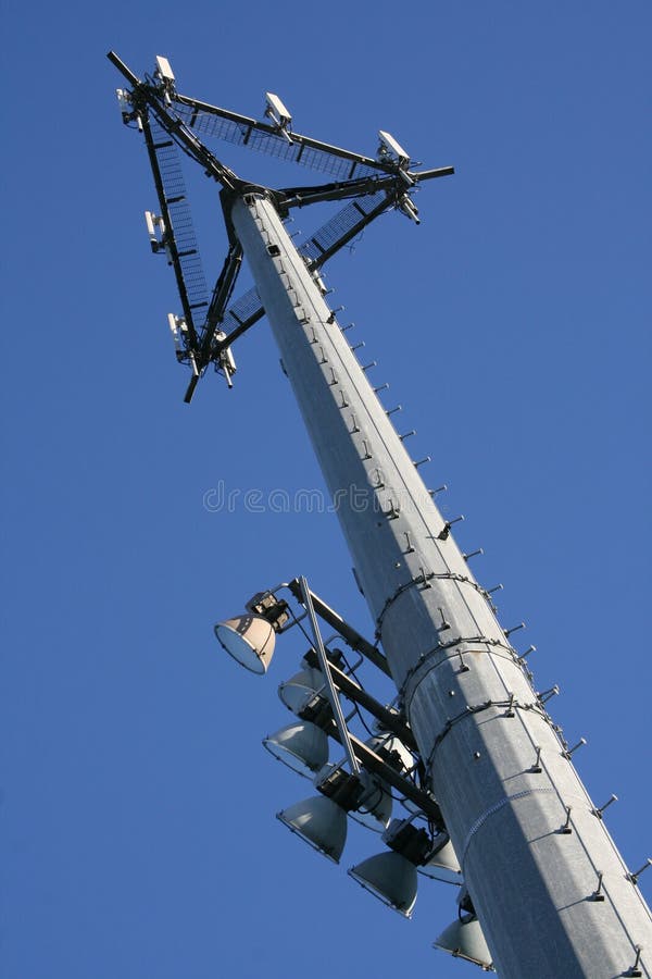Repeater tower stock image. Image of cell, 22625569