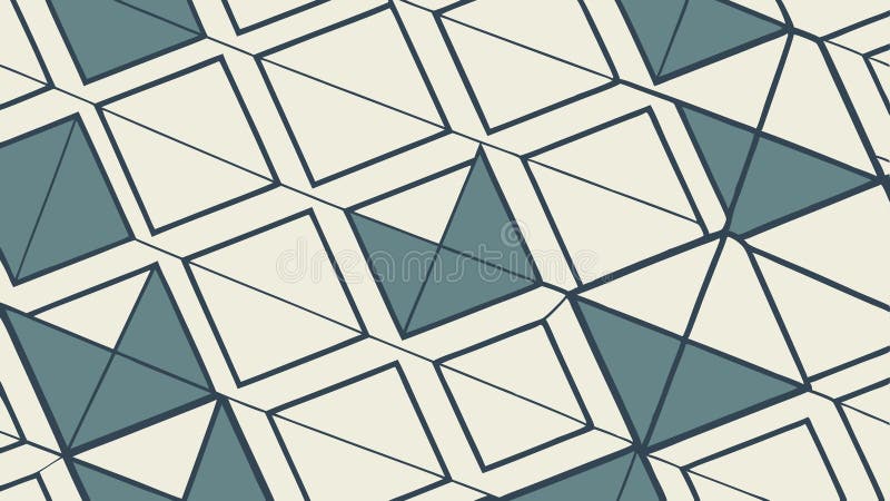 Repeating Geometric Square Pattern, Abstract Background, vector design Generative AI vector illustration