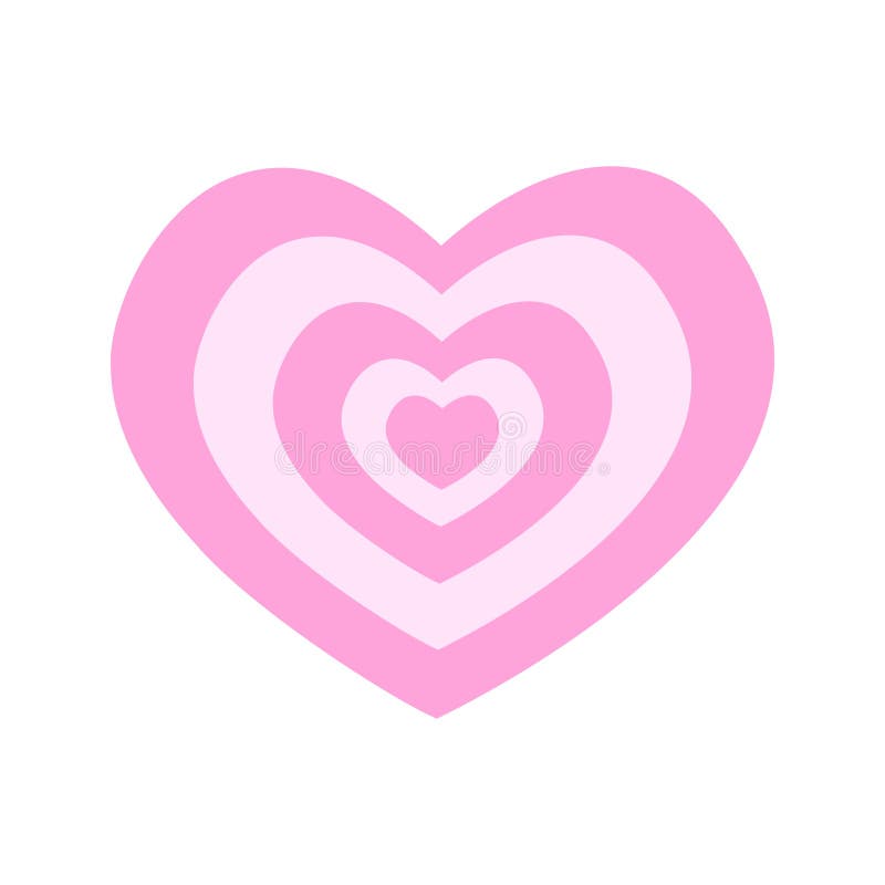 vintage pink heart clipart