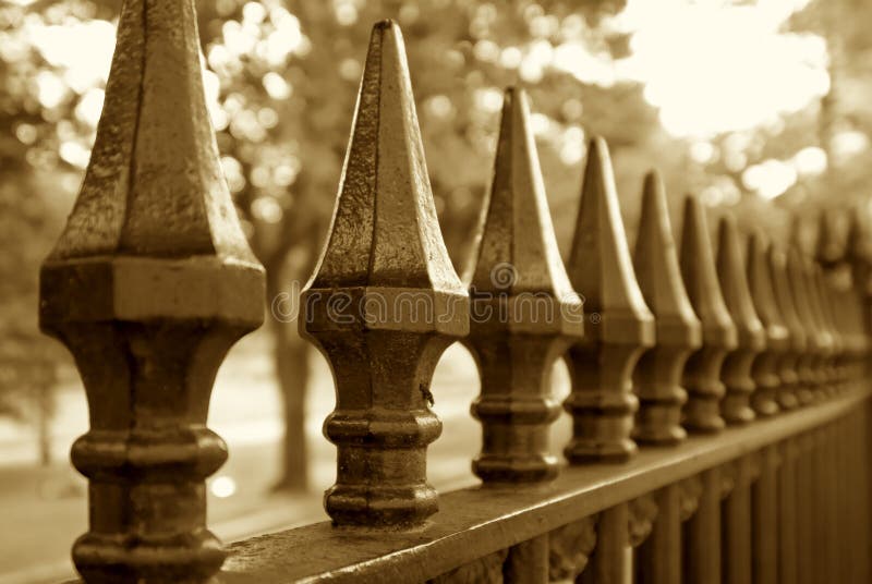 Repeating points stock image