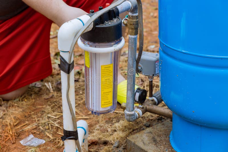 Replaceable Filters are Installed by Professional Workers To Maintain a